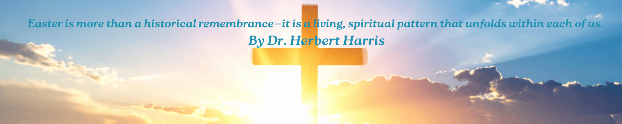 Easter is a spiritual pattern