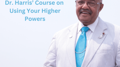 Picture of Dr. Herbert Harris with Light Grey background and title of the blog